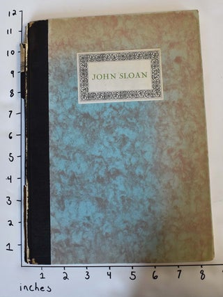 Item #747 John Sloan. A. E. Gallatin
