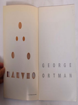 George Ortman: Constructions / Paintings / Drawings