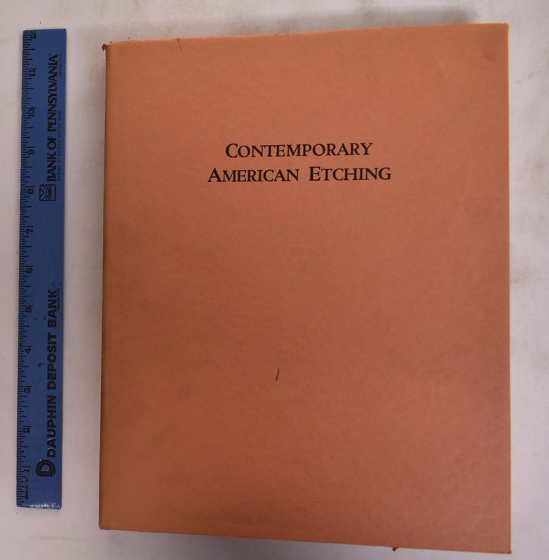 Item #8344000001 Contemporary American Etching. Ralph Flint, introduction.