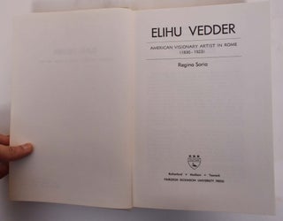 Item #857 Elihu Vedder: American Visionary Artist in Rome (1836-1923). Regina Soria