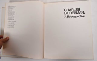 Item #8677 Charles Biederman: A Retrospective. Leif Sjoberg Gregory Hedberg, Jan van der Marck