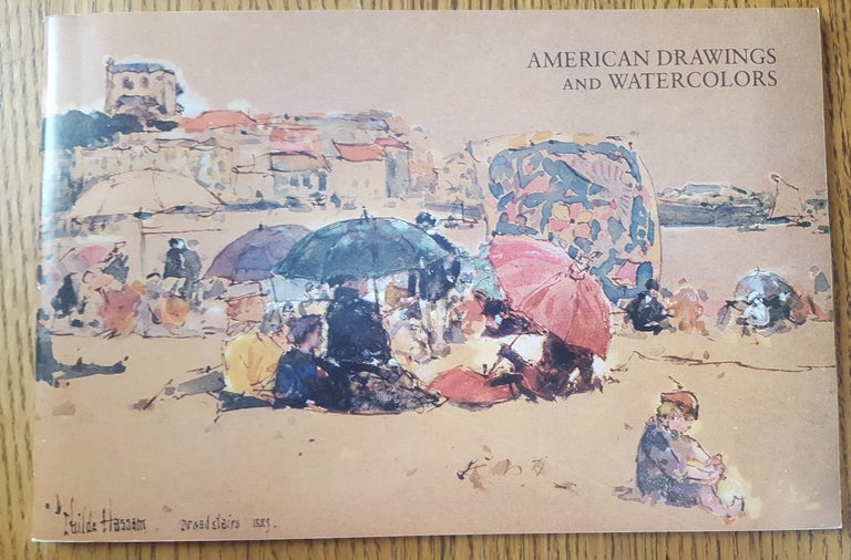 Item #939 American Drawings and Watercolors. Hirschl, NY: Oct Adler, 1979, NY: Oct Adler.