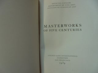 Masterworks of Five Centuries